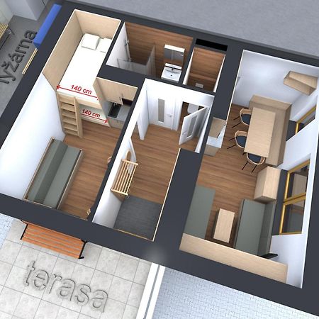 U Kralika, Apartman E, 50M Od Lanovky A Bobove Drahy, Parkovani Zdarma Dolni Morava Exterior photo
